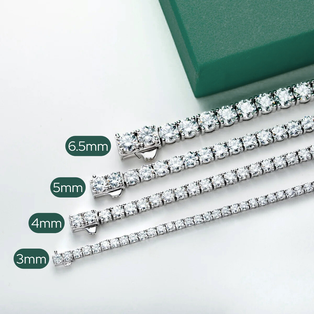 The Luna - Moissanite Tennis Bracelet