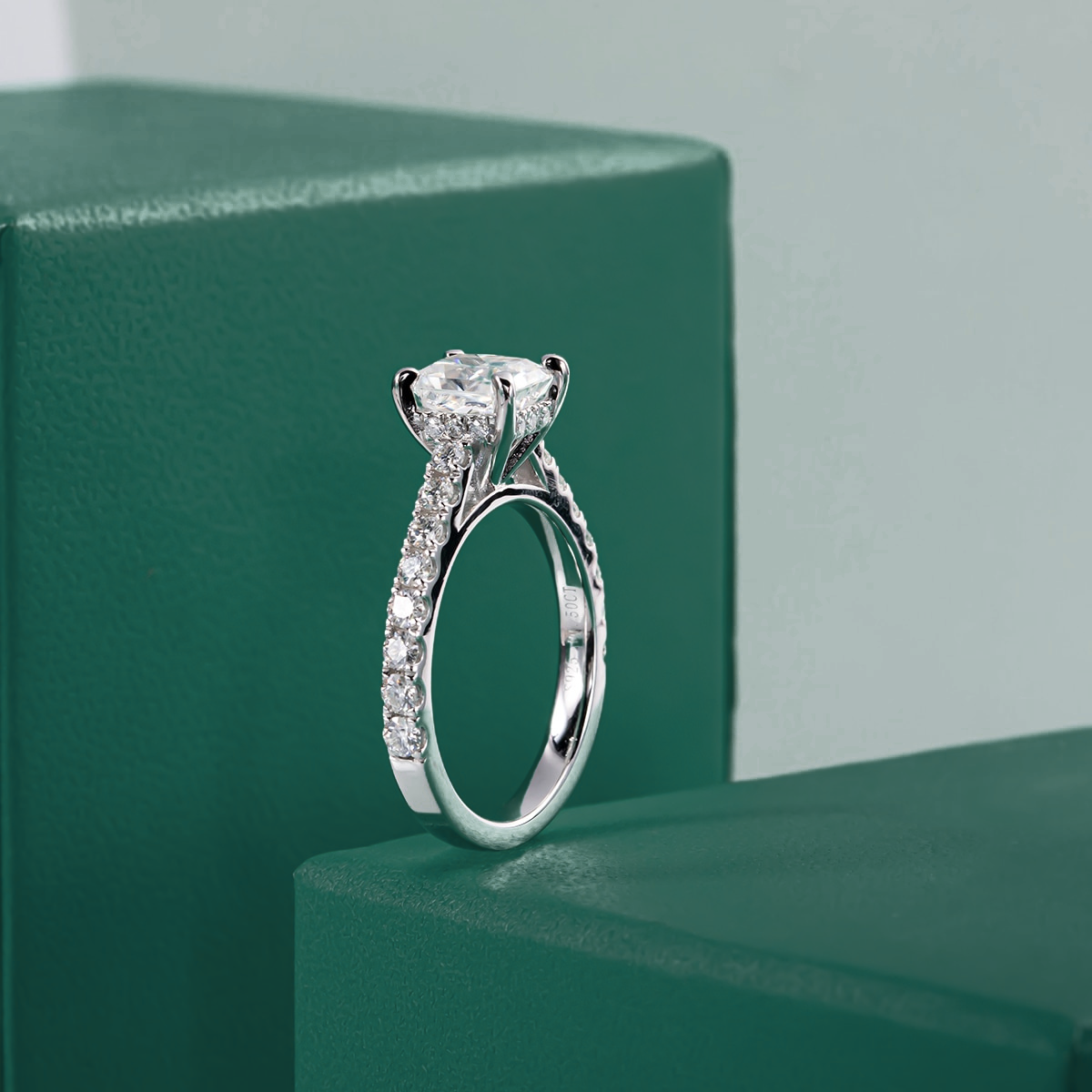 The Solstice - Radiant Cut Solitaire Ring