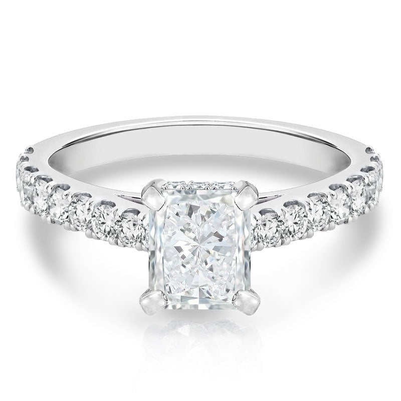 The Solstice - Radiant Cut Solitaire Ring