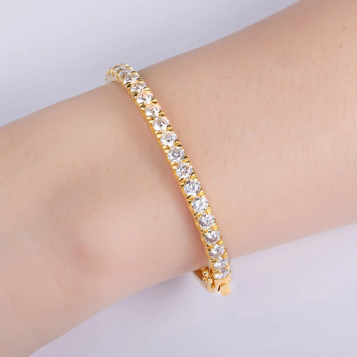 The Solenne - Moissanite Bracelet