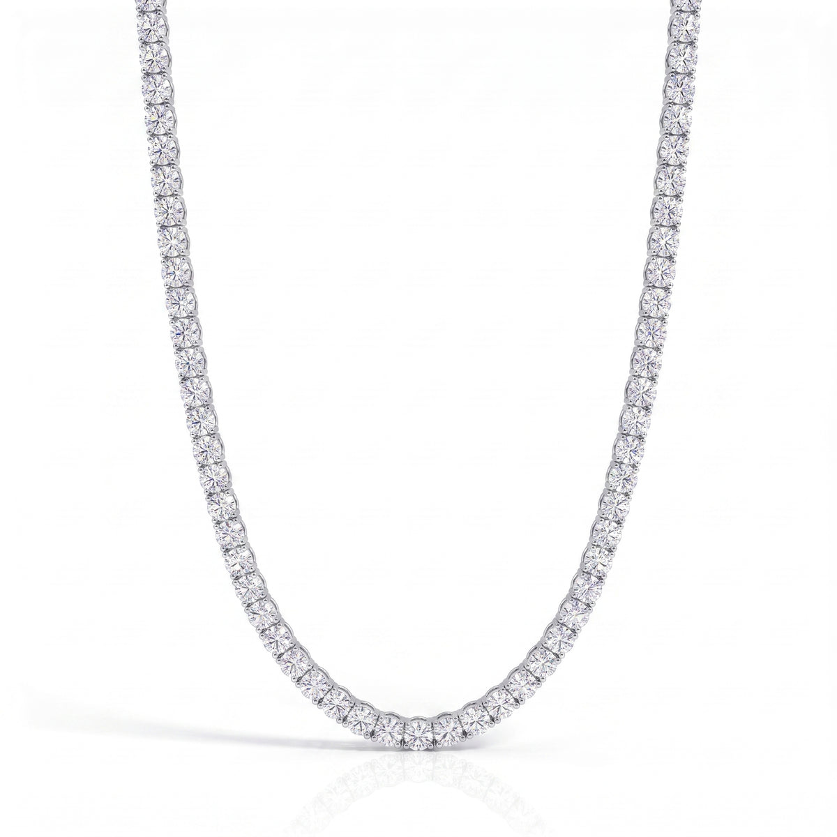 The Isabella - Moissanite Tennis Necklace