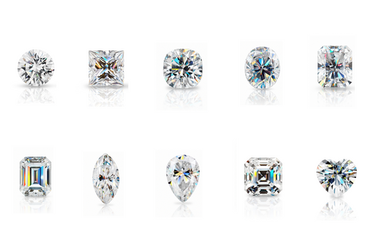 The 10 Most Popular Moissanite Cuts