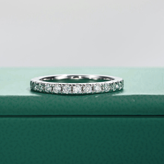 The Fiorella - Moissanite Wedding Band