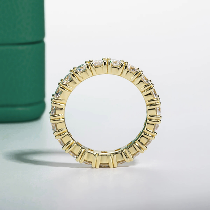 The Oriane - Moissanite Wedding Band