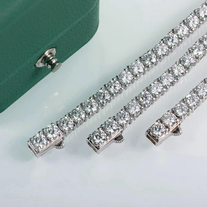 The Isabella - Moissanite Tennis Necklace