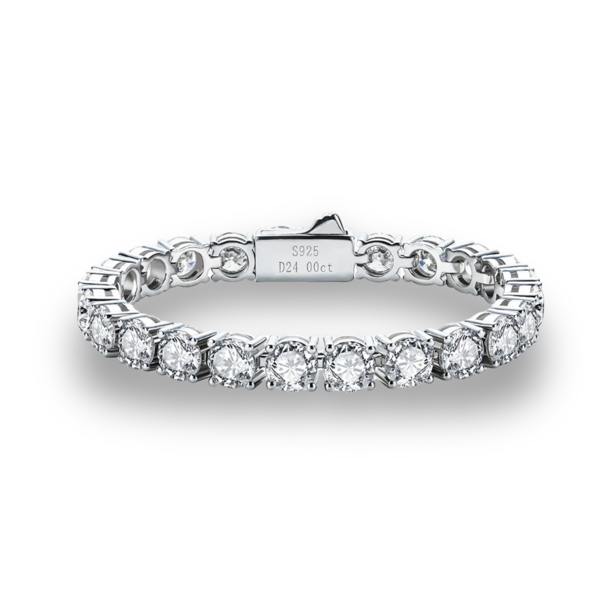 The Serena - Moissanite Tennis Bracelet (6.5mm)