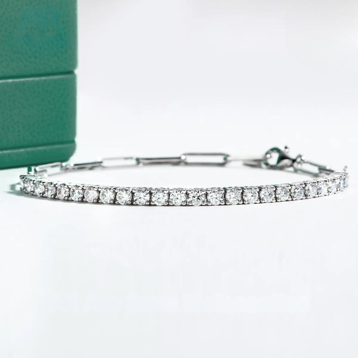 The Balance - Moissanite Tennis Bracelet