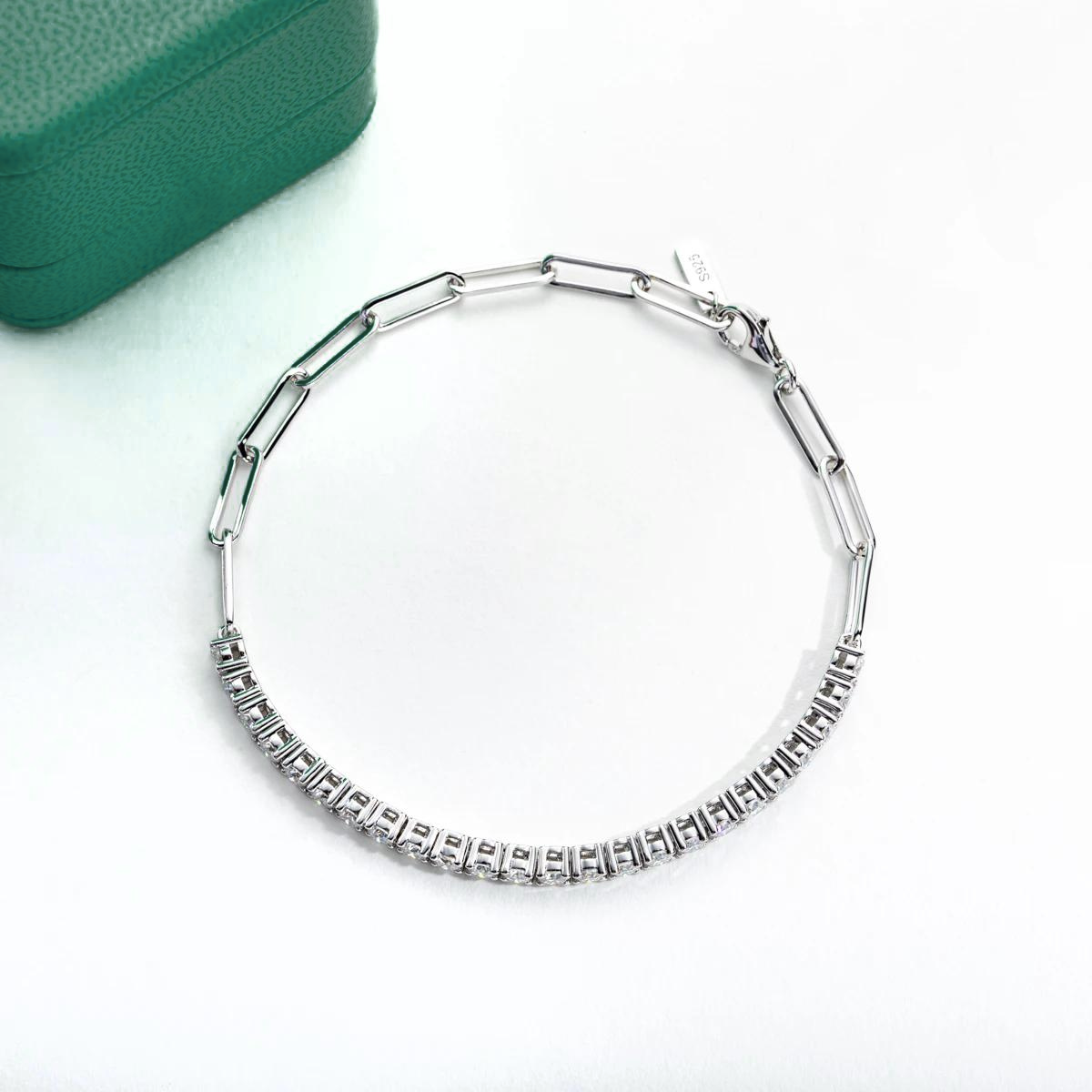 The Balance - Moissanite Tennis Bracelet