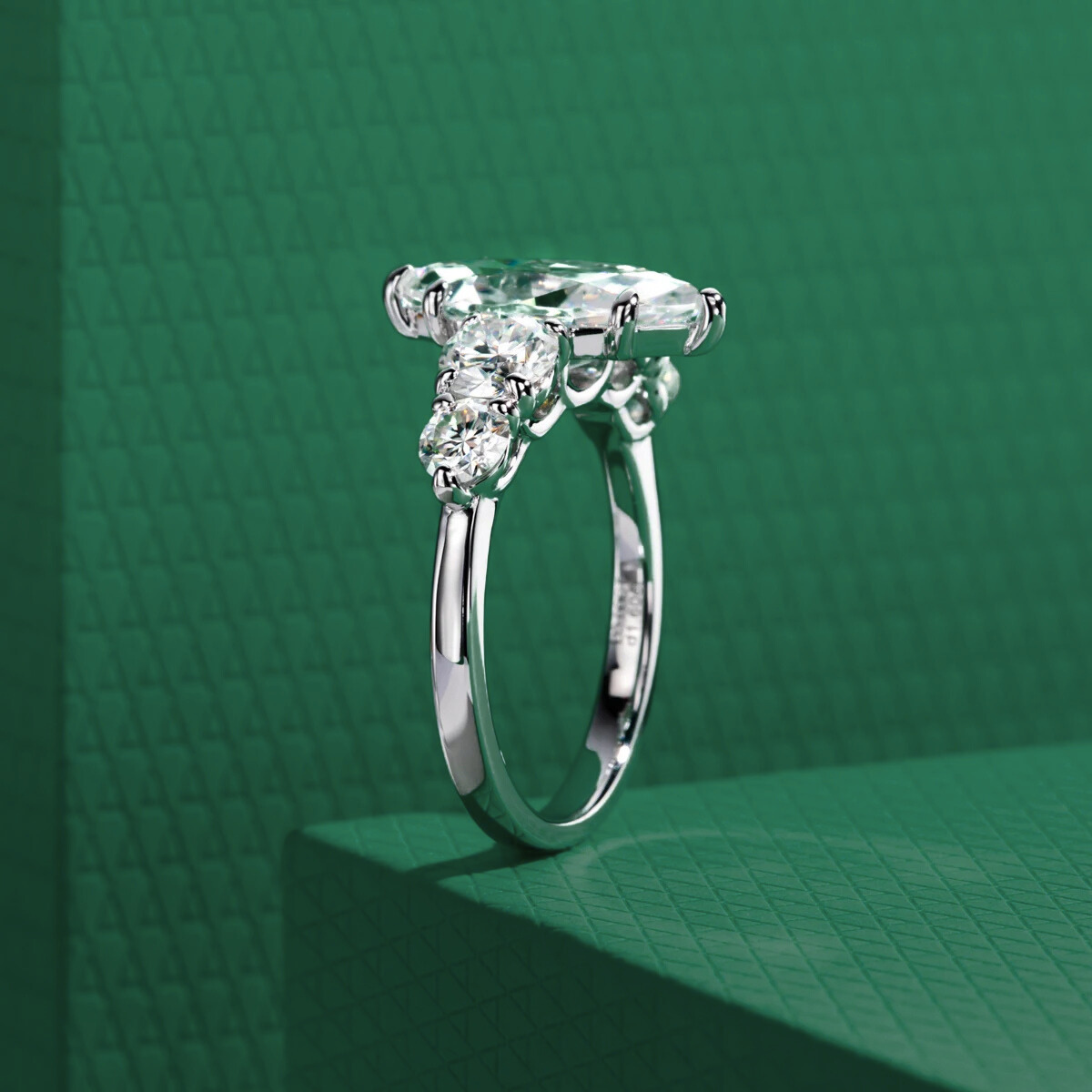 The Selena - Marquise Cut Moissanite Ring