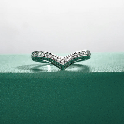 The Victoria - Moissanite Half Eternity Ring