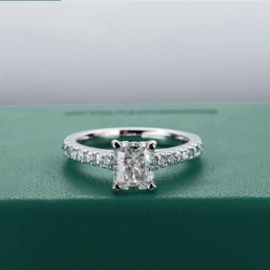 The Solstice - Radiant Cut Solitaire Ring