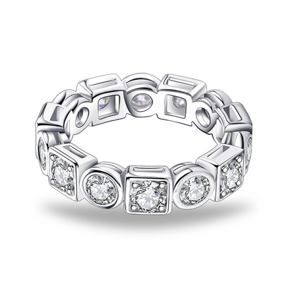 The Seraphina - Moissanite Wedding Band