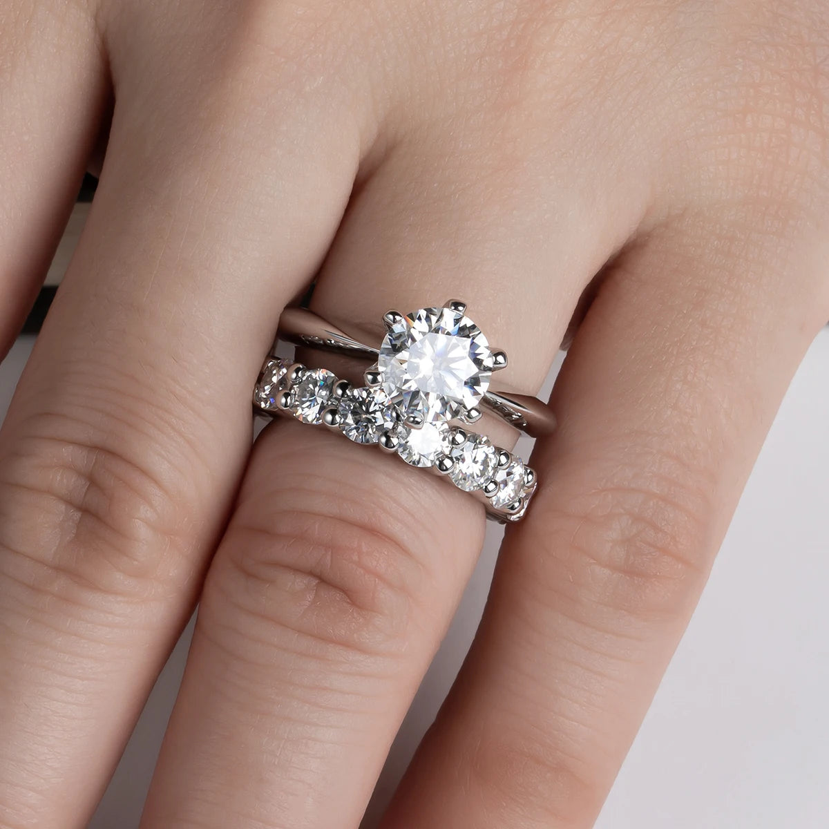 Engagement Ring + Free Wedding Band – Buy 1, Get 2