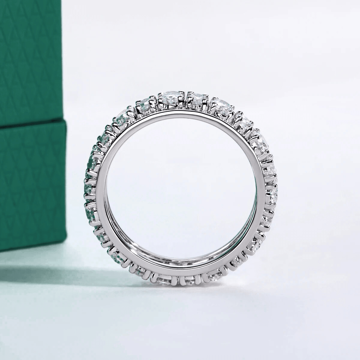 The Fiorenza - Marquise & Oval Moissanite Eternity Band