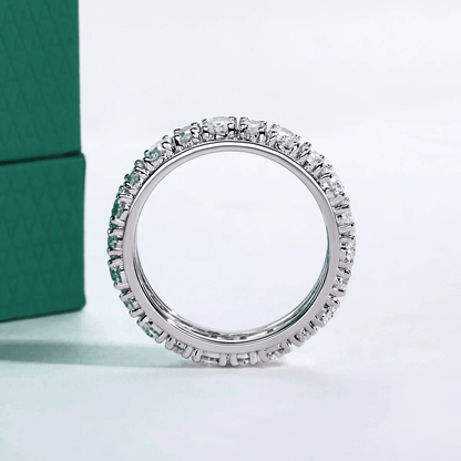 The Fiorenza - Marquise & Oval Moissanite Eternity Band