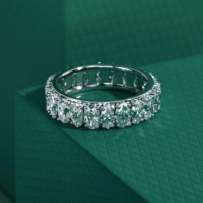The Fiorenza - Marquise & Oval Moissanite Eternity Band