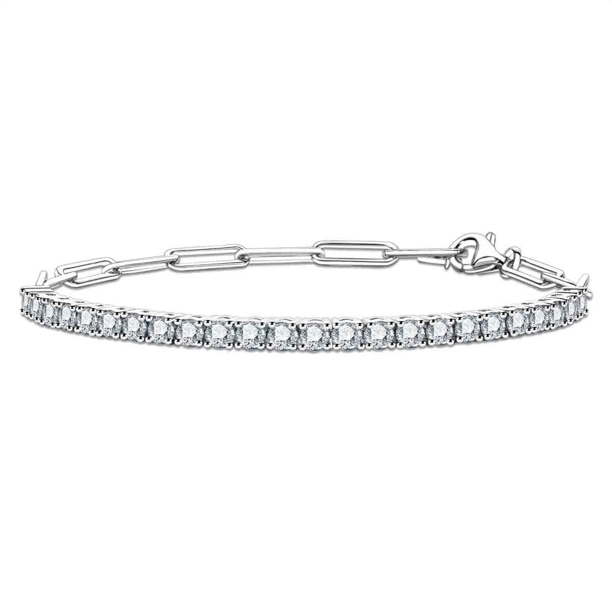 The Balance - Moissanite Tennis Bracelet