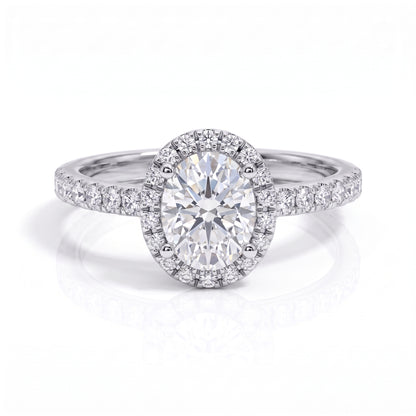 The Emily - Oval Cut Moissanite Set