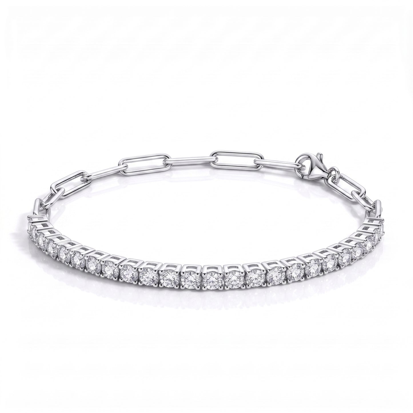 The Balance - Moissanite Tennis Bracelet