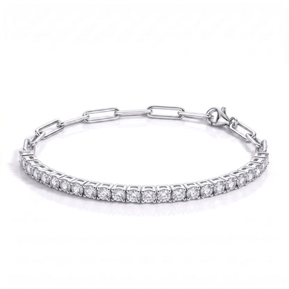 The Balance - Moissanite Tennis Bracelet