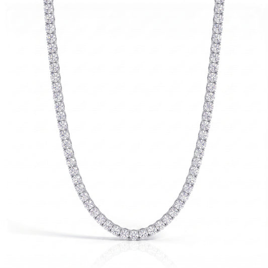 The Isabella - Moissanite Tennis Necklace