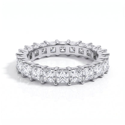 The Celestial - Princess Cut Moissanite Wedding Band