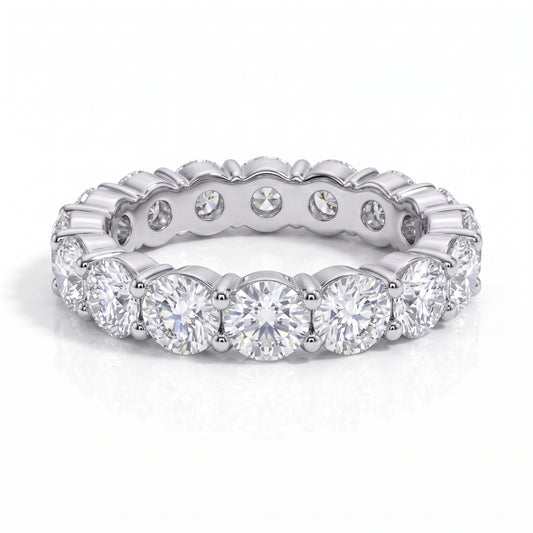 The Orion – Moissanite Wedding Band