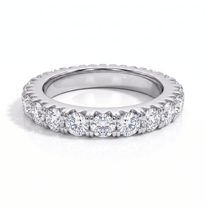 The Ruth – Moissanite Wedding Band