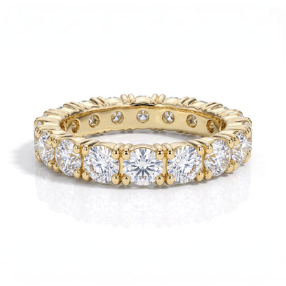 The Oriane - Moissanite Wedding Band