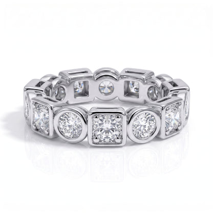 The Seraphina - Moissanite Wedding Band